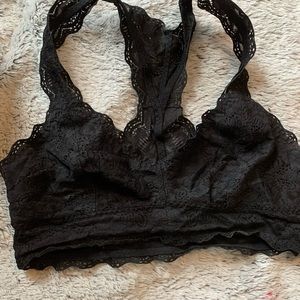 Black lace Bralette